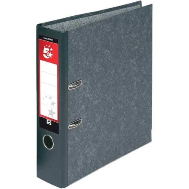 5 Star Office A5 Upright Lever Arch File (10 Pack) 880035