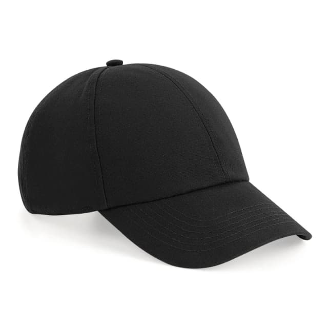 Beechfield Beechfield Men Cotton 6-panel Cap in Black One Size Male 5059269517205