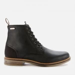 Barbour Mens Seaham Derby Boots - Black - UK 8