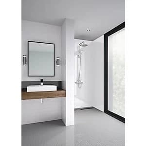 Mermaid Elite Artico Post Form Single Shower Panel 2420 x 1200mm