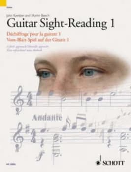 Guitar Sight-Reading 1/Dechiffrage Pour La Guitare/Vom-Blatt-Spiel Auf Der Gitarre 1 by John Kember