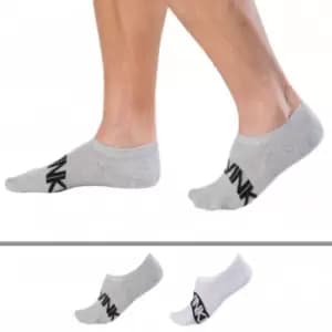 Calvin Klein 2-Pack Devin No Show Socks - White - Grey 43/46