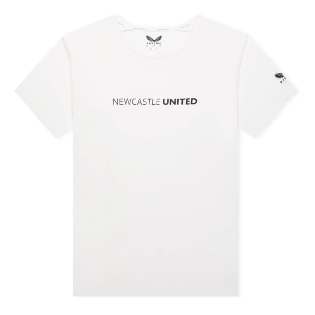 Castore NUFC T-Shirt - White White S