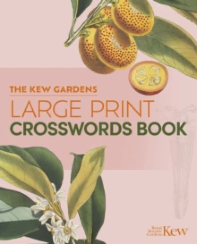 The Kew Gardens Large Print Crosswords Book Paperback / softback