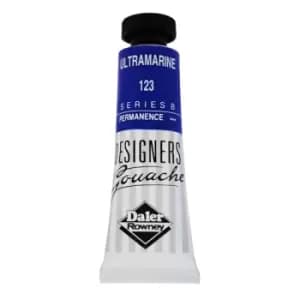 Daler-Rowney 136005123 Designers' Gouache Paint 15ml Ultramarine