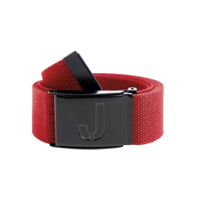 Jobman Mens Polyester Belt in Red Red Male One Size