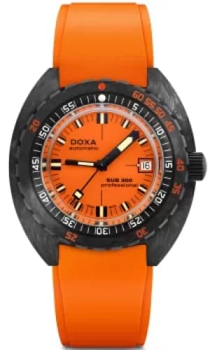 Doxa Watch SUB 300 Carbon COSC Professional Rubber