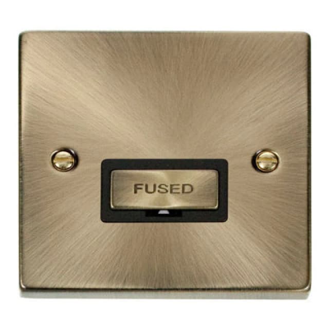 SE Home Antique Brass 13A Fused Ingot Connection Unit Gold unisex