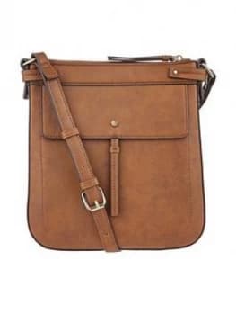 Accessorize Messenger Bag - Tan