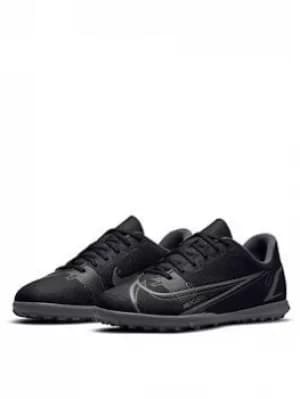 Nike Junior Mercurial Vapor 14 Club Astro Turf Football Boots, Black, Size 1