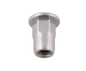 Half-Hex Threaded Insert 10.0mm Pk 50 Connect 32806