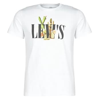 Levis GRAPHIC CREWNECK TEE mens T shirt in White - Sizes XXL,S,M,L,XL