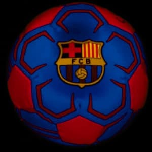 Barcelona Team Merchandise - 4" Soft Miniball