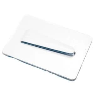 BQ White 8mm Self Adhesive Cable Clips Pack of 10