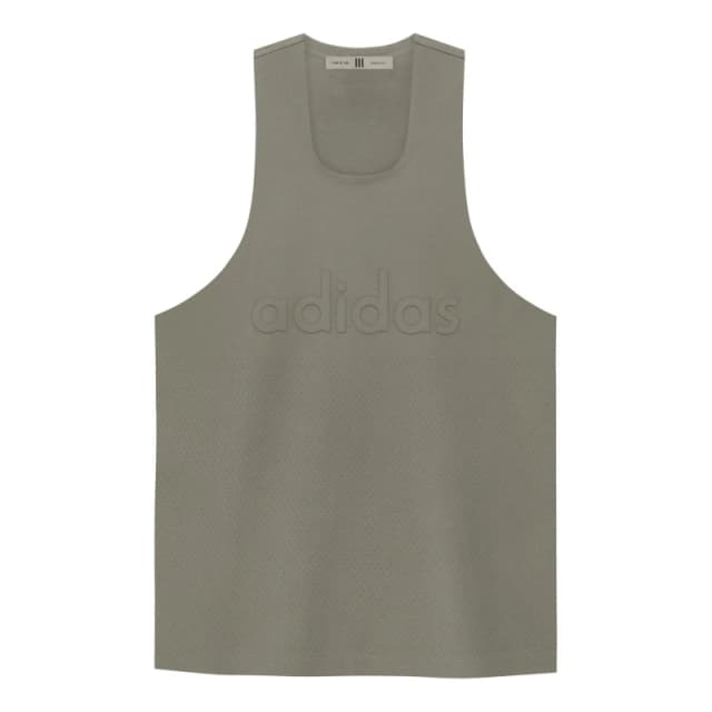 adidas Athletic Tank Performance Basketball Jersey Clay male XS