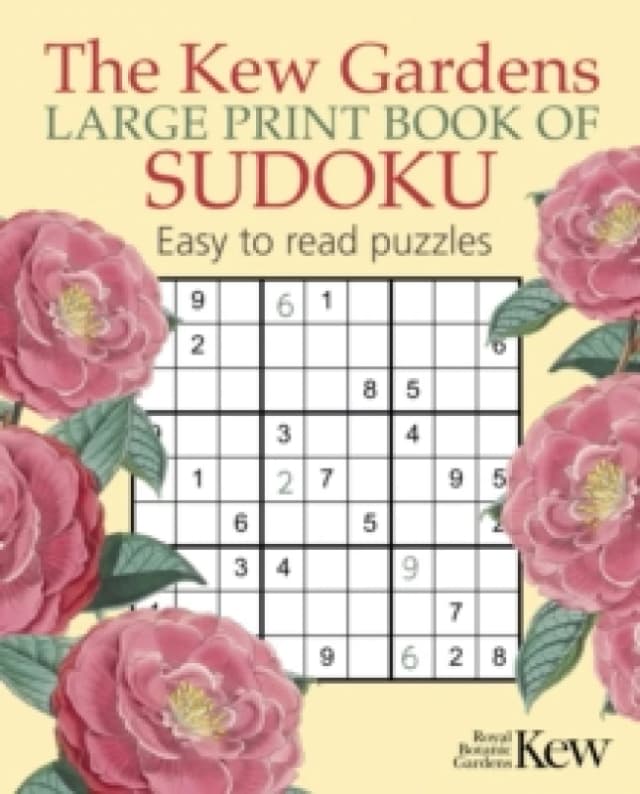 The Kew Gardens Large Print Book of Sudoku Paperback / softback