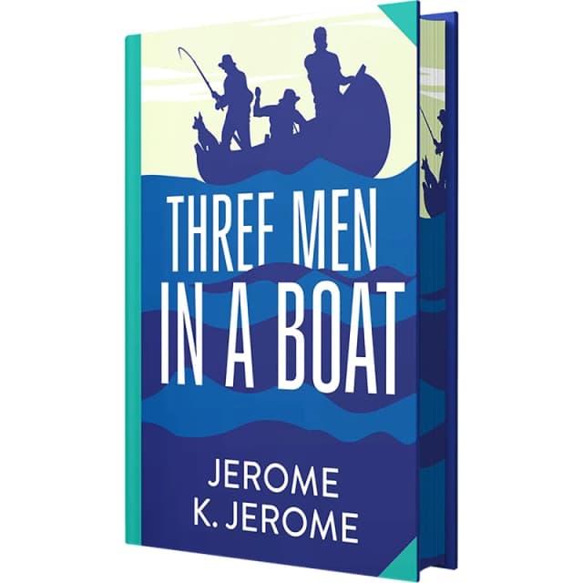Three Men In A Boat Jerome K. Jerome Classic Novel Book Jerome K. Jerome Books