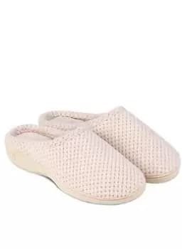 Totes Popcorn Mule With 360 Comfort, Memory Foam & Pillowstep - Natural