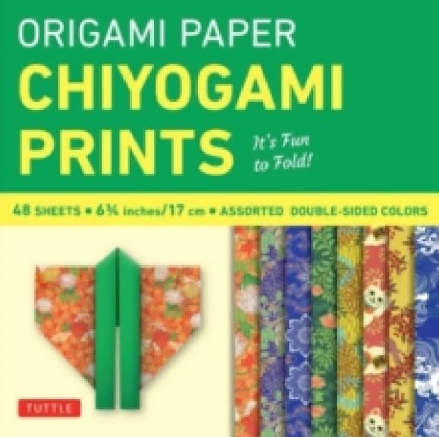 Origami Paper - Chiyogami Prints - 6 3/4" - 48 Sheets : Tuttle Origami Paper: Double-Sided Origami Sheets Printed with 8 Different Patterns (Instructi