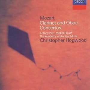 MOZART CLARINET AND OBOE CONCERTOS by Wolfgang Amadeus Mozart CD Album