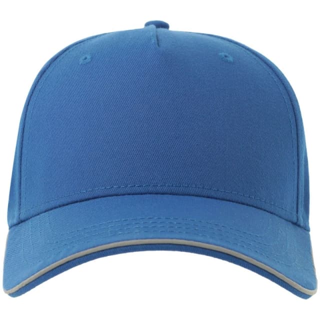 Atlantis Atlantis Men Reflective 5 Panel Baseball Cap in Blue Blue One Size Male 5063527151452