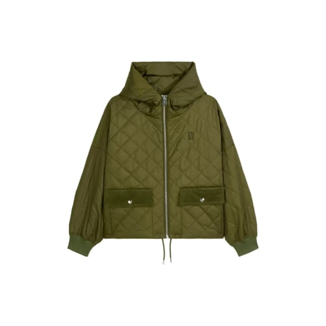 Marc O'Polo Womens quilted hooded jacket Marc O'Polo Vert Female 42