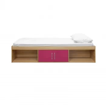 Dakota Cabin Bed Oak - Pink