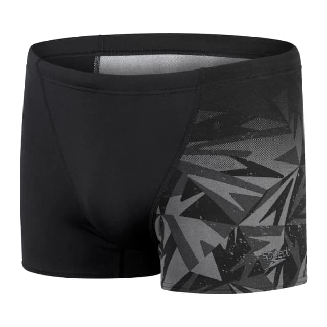 Speedo All Over V-Cut Aquashort - Black XS