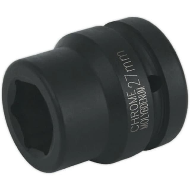 Loops 27mm Forged Impact Socket - 1" Sq Drive - Chromoly Impact Wrench Socket Multi