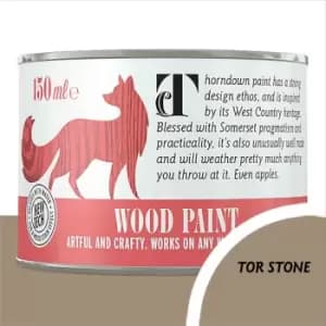 Thorndown Tor Stone Satin Interior and Exterior Wood Paint 150ml