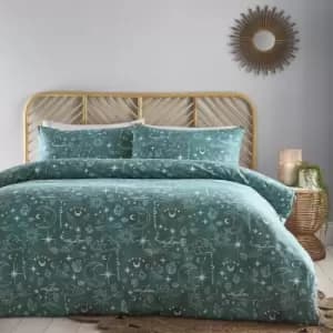 Celestial Green Duvet Cover Set