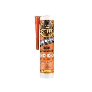 Gorilla Glue Gorilla Heavy-Duty Grab Adhesive Clear 270ml