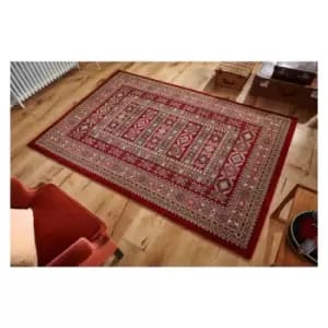 Oriental Weavers - Royal Classic 191R 160cm x 235cm Rectangle - Orange and Red
