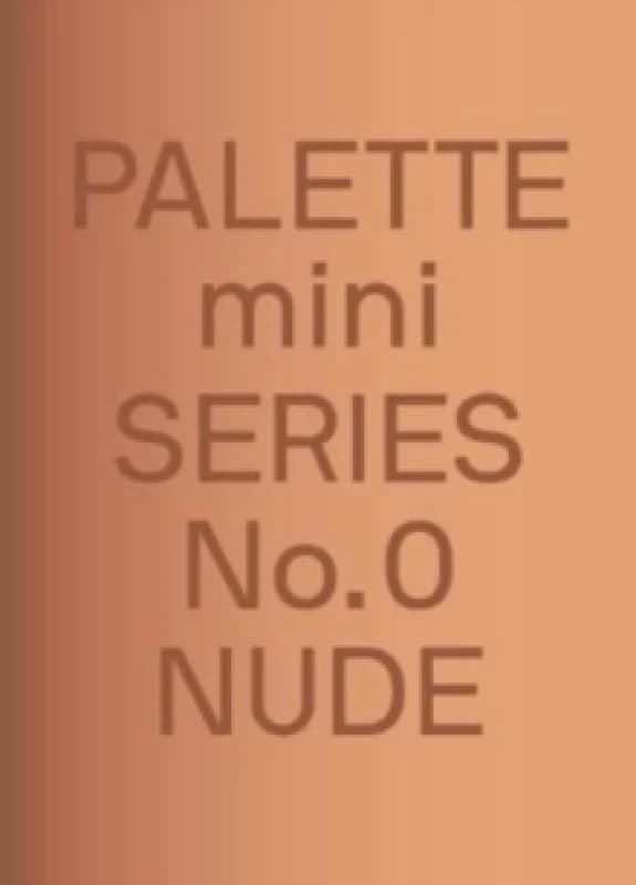 Palette Mini Series 00: Nude : New skin tone graphics Paperback / softback