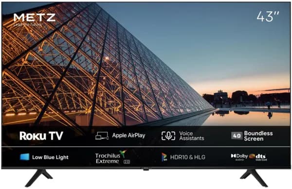 Metz 43" 43MRD6000YUK Smart 4K Ultra HD LED TV