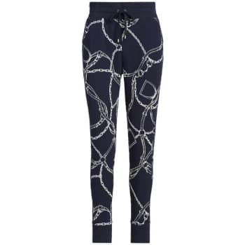 Lauren by Ralph Lauren French Terry Joggers - Belt Print
