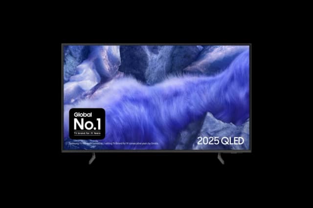 "Samsung 55" QLED QEF1 4K Vision AI Smart TV (2025) Titanium Gray" QE55QEF1AUXXU Titanium Gray