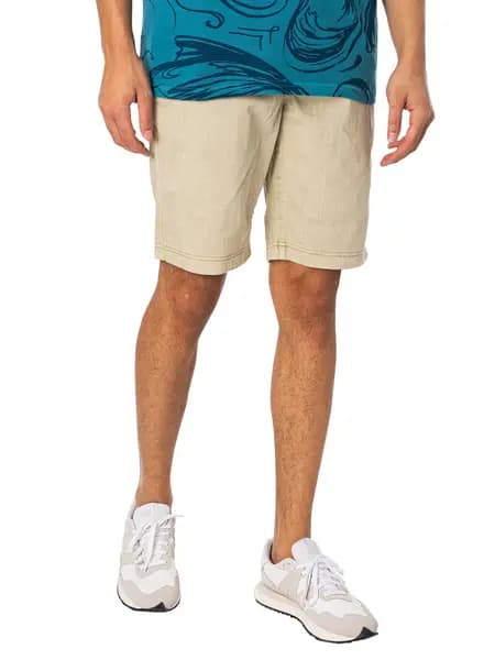 Superdry Vintage International Chino Shorts Chateau Grey 32W