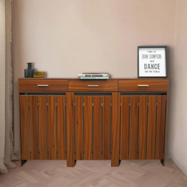 Jack Stonehouse Classic Wooden Radiator Cover With Storage Draw - Large