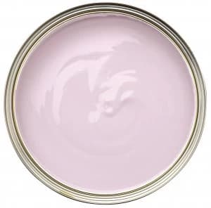 Wickes Non-Drip Gloss Paint - Soft Pink 750ml
