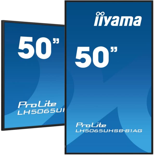 iiyama LH5065UHSB-B1AG Signage Display Digital signage flat panel 125.