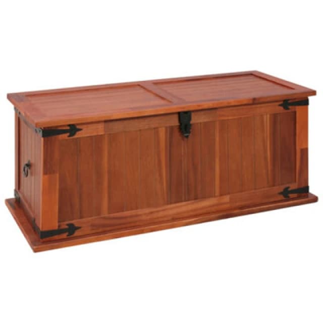 VIDAXL Storage Chest 90x45x40cm Solid Acacia Wood Vidaxl 8718475710318