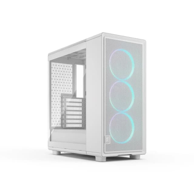 Fractal Design Epoch ARGB White Tempered Glass PC Case - FD-C-EPO1A-05