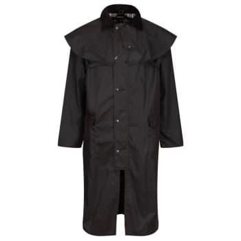 Regatta Cranbrook Long Wax Jacket - Brown