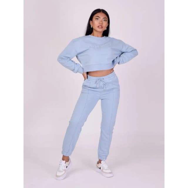 Project X Paris Womens basic short sweatshirt Project X Paris Bleu Female M