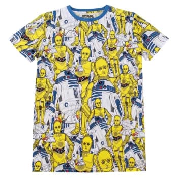 Cakeworthy Star Wars Droid AOP T-Shirt - L