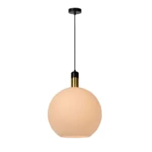 Julius Vintage Pendant Light - Ø40cm - 1xE27 - Opal