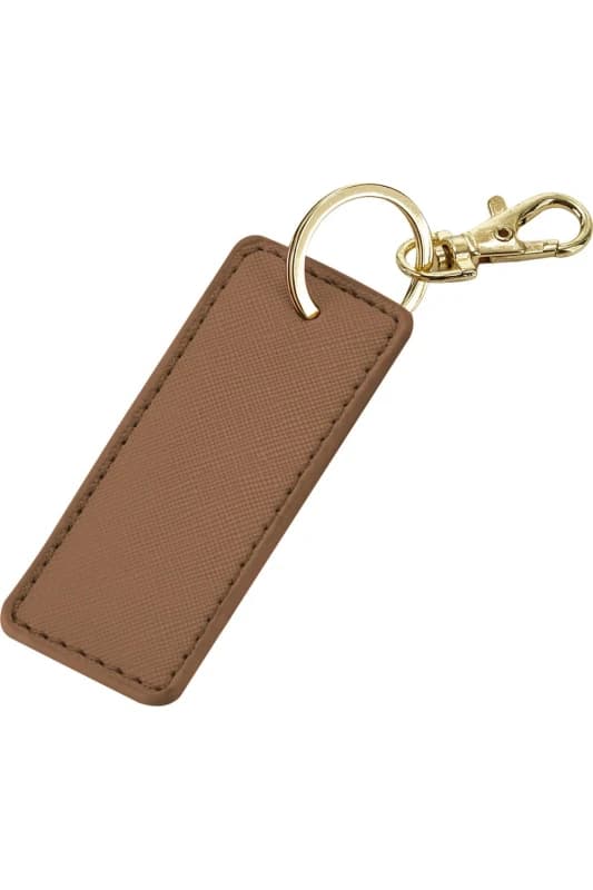 Bagbase Boutique Leather-Look PU Keyclip in Tan Tan Unisex One Size