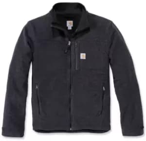 Carhartt Dalton Full Zip Sweatshirt, black-grey Size M black-grey, Size M