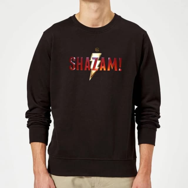 Shazam Logo Sweatshirt - Black - L